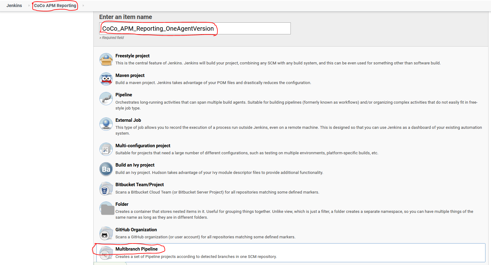 Jenkins Create Pipieline Step 1